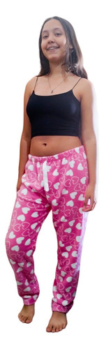 Pantalon Pijama Polar Soft Invierno Super Suave Peluche