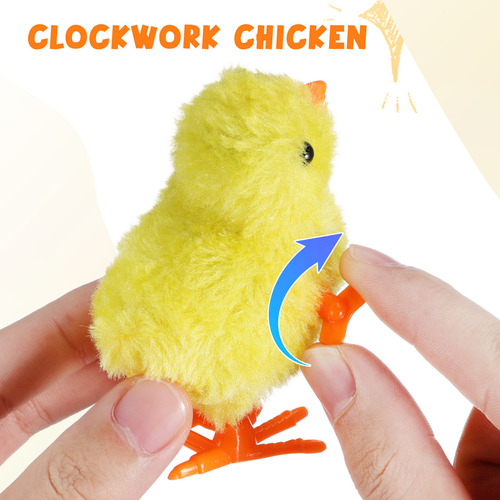 Juguete De Peluche Para Pollitos Con Forma De Pollo, 12 Unid