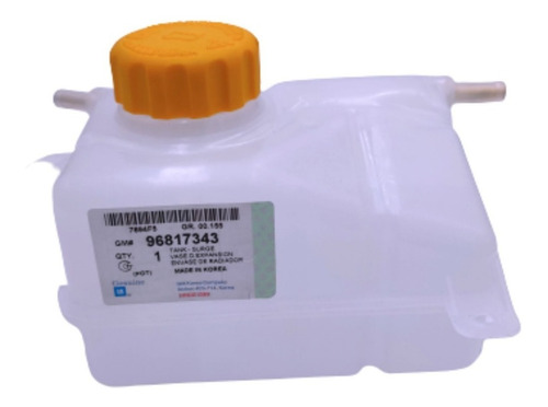 Deposito Envase Reservorio Agua Aveo Con Tapa Original Gm