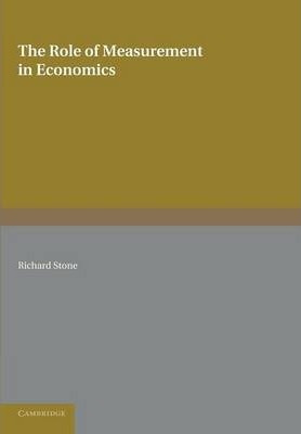 Libro The Role Of Measurement In Economics - Richard Stone