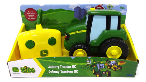 John Deere Johnny Tractor De Control Remoto Verde Johnny