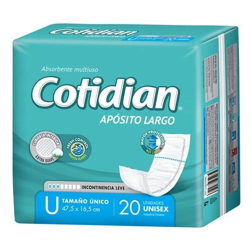 Apósitos Cotidian Largo X20