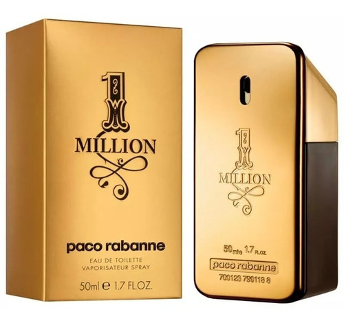 Perfume 1 Million Edt 50ml - 100% Original  Paco Rabanne
