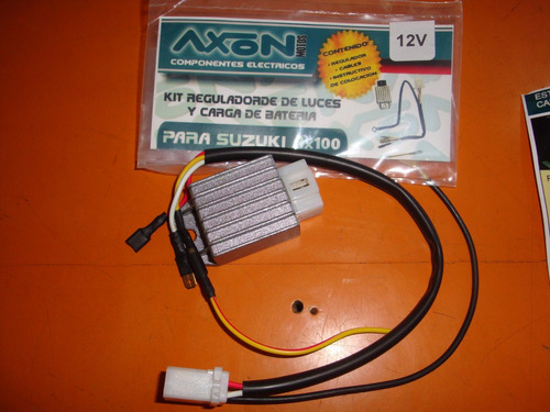 Kit Reg. Volt. Suzuki Ax 100 (reforma A 12 Vol)