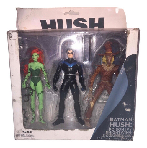Set Hush Nightwing Scarecrow Snd Ivy Poison Dc