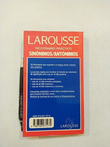 Diccionario Práctico Sinónimos Antónimos Fernando Corripio E (Usado)