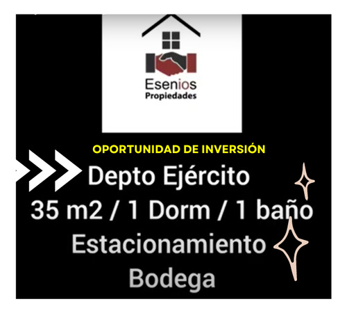 Depto Metro Toesca Ejército Mejor Inversión C Estac Y Bodega