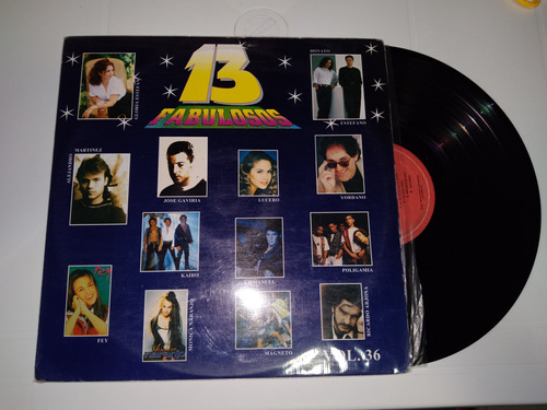 13 Fabulosos Vol 36 Lp Sony 1996 Artistas Varios