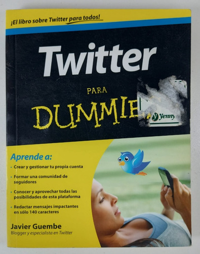 Twitter Para Dummies - Javier Guembe - Libro Usado