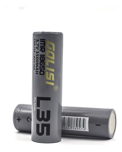 Golisi L35, Batería 18650:3500 Mah/10 A Cdr. Precio Por Par