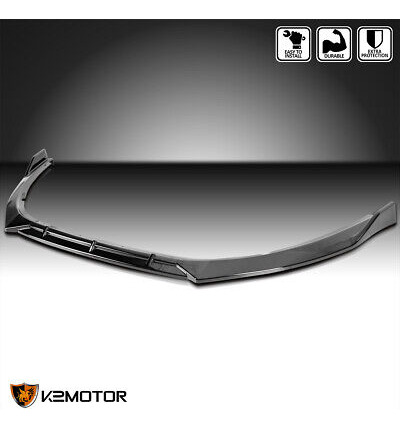 Fits 2014-2015 Kia Optima Glossy Black 3pc Front Bumper  Oag