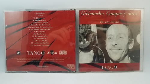 Altaya Tango Cd Goyeneche Campos Y Otros Puente Alsina