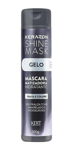 Máscara Matizadora Keraton Shine Mask - Gelo 300g