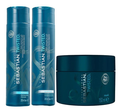 Kit Sebastian Professional Twisted - Shampoo E Cond E Másc