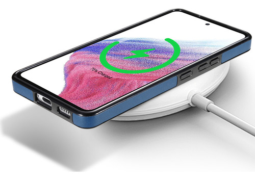 Funda Para Samsung S22 Wallet Con Blindaje Magnético,