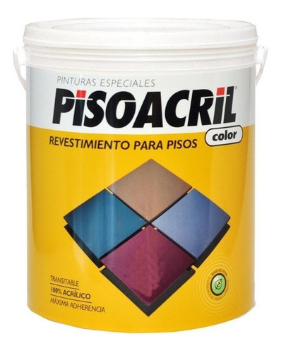 Revestimiento Acrilico Pisos Pisoacril Color 20 L Plavicon