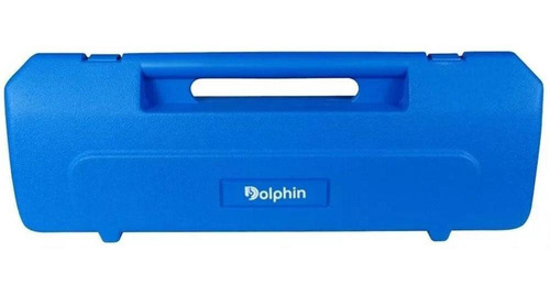 Imagem 2 de 2 de Escaleta 32 Teclas Dolphin Azul Com Estojo