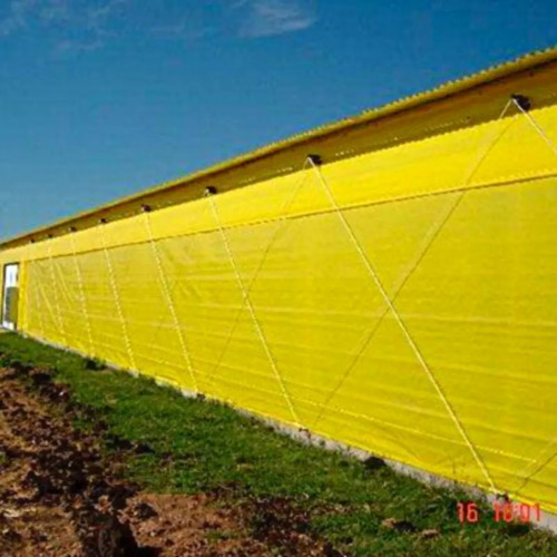 Cortina Aviário Amarela Avicultura E Suinocultura - 2,60x8
