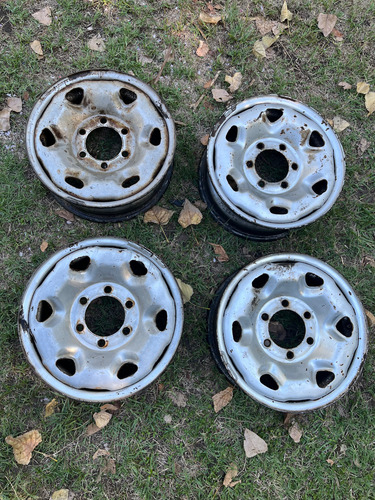 Llantas 15 Centro 6x139 Luv Isuzu Hilux Chevrolet Gris