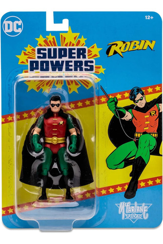 Figura Robin Knightfall - Dc Super Powers Mcfarlane