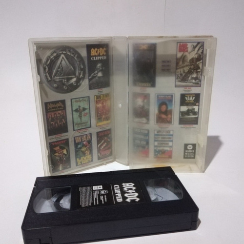 Ac/dc Clipped, Video Cassette Vhs, (europa) (Usado)