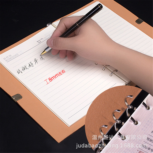 (d) Cuaderno Profesional A5 De 7 X 9 Pulgadas Recargable De