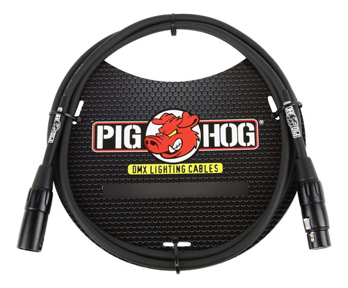 Pig Hog Phdmx5 Cable De Iluminación Dmx De 3 Pines 5 Pies Ne