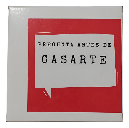 Pregunta Antes De Casarte - Juego De Cartas Parejas Novios