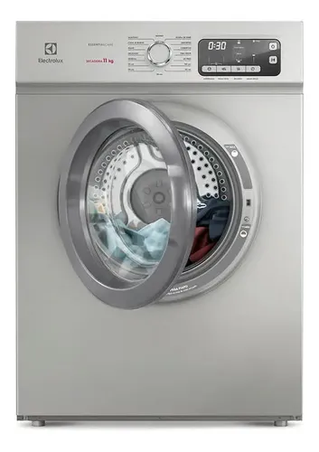 Secadora De Roupas Electrolux 11kg Cor Inox Essential Care Cinza 127v