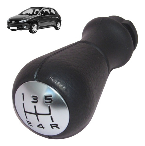Manopla Bola Alavanca Cambio Peugeot 206 207 Original