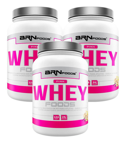 Kit - 3x Pink Whey 900g