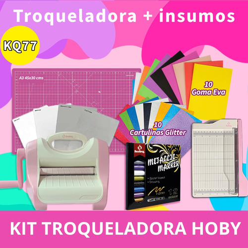 Revolution Hoby Troqueladora + Insumos Kq91