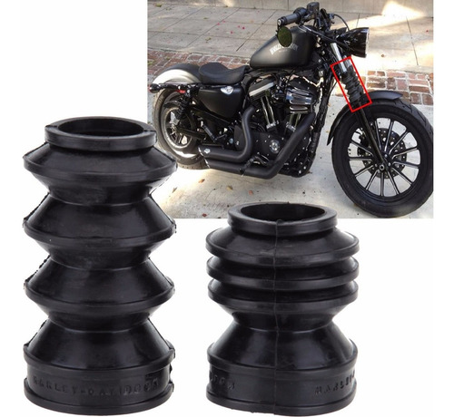 Gomas Fundas Para Suspension De Harley Davidson Sportster