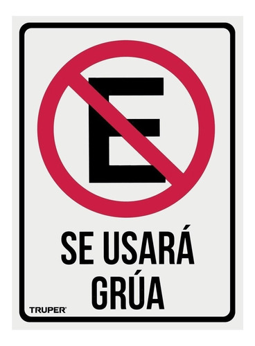 Letrero De Señalización 'no Estacionarse', 25 x 34 Cm