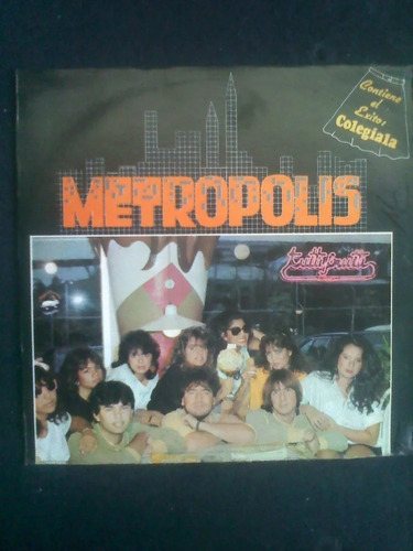 Lp. Metropolis. Colegiala. 1984. Pop-rock. Vinilo. Acetato