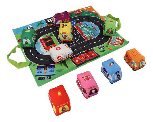 Lj Juego De Peluches For Bebés Mat Play, Papel Sonoro De