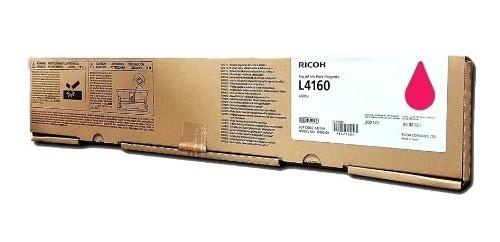 Tinta Ricoh Plotter Ricoh Pro L4160 Magenta Original 600ml