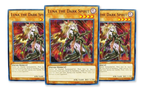 Imagen 1 de 1 de Yugi-oh! Luna The Dark Spirit Chim-en027 Comun