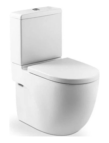 Bacia Para Caixa Saída Dual Meridian Plus Branco Roca