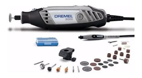 Minitorno Dremel 3000 130w + 30 Accesorios