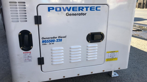 Imagen 3 de 6 de Generador Powertec Automático Diesel Grupo Electrógeno