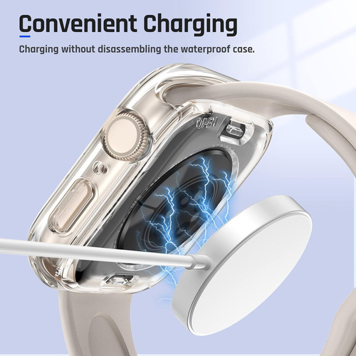 Goton 2 En 1 Funda Impermeable Para Apple Watch Series 9 ...