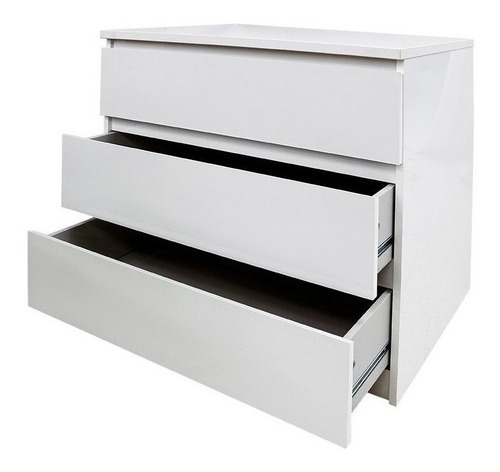 Imagen 4 de 7 de Oferta Del Dia Comoda Tvilum 76235uu Naia 3 Caj Blanco Brill