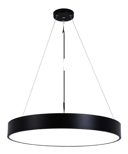 Lampara Colgante Decorativa Redonda Moderna 40w Luz Blanca