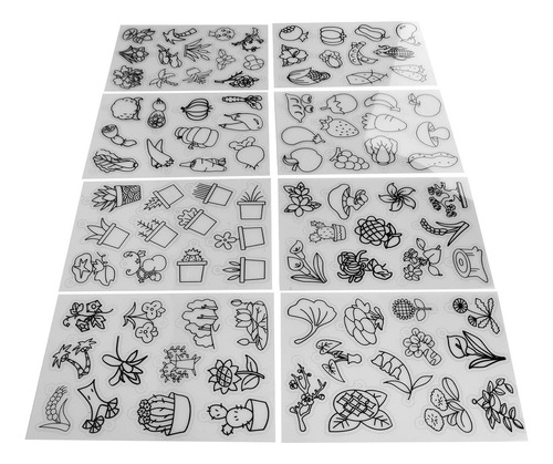 Shrinky Dink Sheets, Shrinky Dink Paper, 8 Piezas De Hojas D