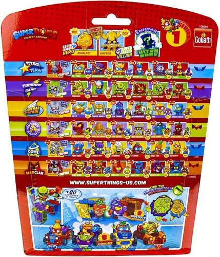 Superzings 1 - Blister 10 Figuritas