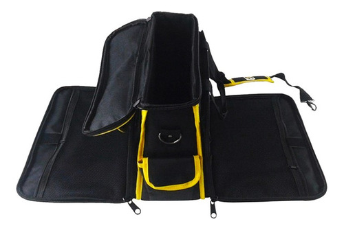Imagem 3 de 11 de Bolsa Maleta Para Ferramentas Em Lona C/ 30 Bolsos - Eda 9ri