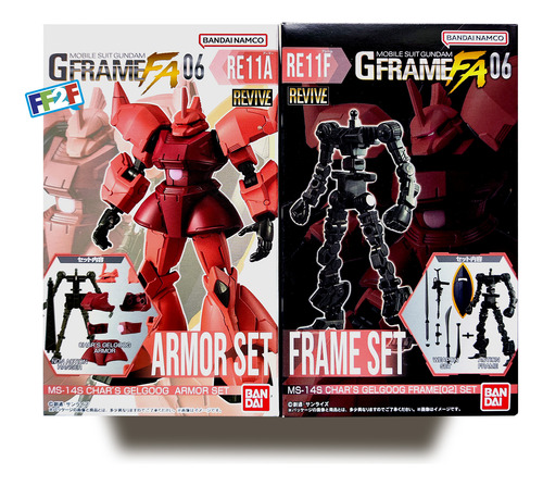 Ms-14s Char's Gelgoog Gundam G-frame Bandai Figura Accion (Usado)