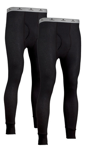 Indera Pantalones Térmicos Para Hombre, Negro