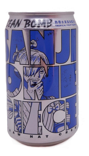 Gaseosa Sabor Frutas Tropicales 330 Ml. Sanji One Piece